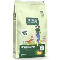Produktbild von Green Petfood VeggieDog Trockenfutter Kartoffel & Erbse für adulte Hunde getreidefrei vegan 10 kg