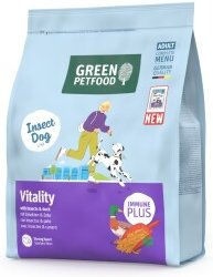 Green Petfood Vitality Hundefutter Adult mit Insekten und Ente getreidefrei 3x3 kg – Bild 1 von 3