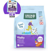 Produktbild von Green Petfood Vitality Hundefutter mit Insekten und Ente 2x7,5 kg