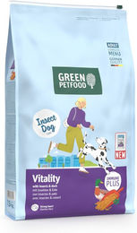 Green Petfood Vitality Hundetrockenfutter mit Insekten und Ente für adulte Hunde 7,5 kg – Bild 1 von 12