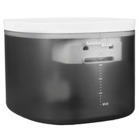 Produktbild von GreenBlue Smarter Trinkbrunnen Futterspender mit WiFi und USB-Anschluss Grau Transparent - 3 l