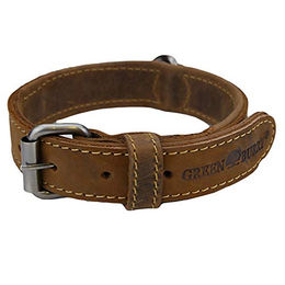 Greenburry Vintage Hundehalsband aus Leder Braun Größe S 50 cm - 50 cm – Bild 1 von 2