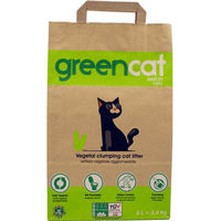 Produktbild von Greencat Natur Klumpstreu für Katzen 2x6 Liter - 2 x 6 l