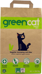 Produktbild von Greencat Natur Klumpstreu unparfümiert 2x6 Liter