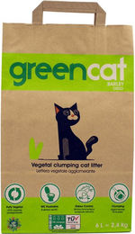 Produktbild von Greencat Natur Klumpstreu unparfümiert 6 Liter - 6 l