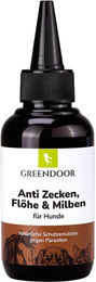 Produktbild von GREENDOOR Anti Zecken Flöhe und Milbenschutz flüssig 100 ml - 100 ml