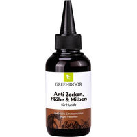 Produktbild von GREENDOOR Anti Zecken Flöhe und Milbenschutz flüssig 100 ml - 100 ml