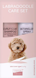 Greenfields Hundeshampoo Geschenk Set für Labradoodle mit hypoallergener Pflege für lockiges Fell 2 x 250 ml – Bild 1 von 2