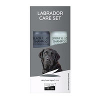 Produktbild von Greenfields Hundeshampoo Set für schwarzes und graues Fell 2 x 250 ml