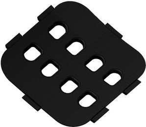 Produktbild von Greenguard Einlegeplatte Diät Soft Schwarz aus TPR für Maulkorb-Zubehör