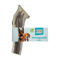 Produktbild von GreenHero Hirschgeweih Kaustange für Hunde Adult Monoprotein Naturkauartikel
