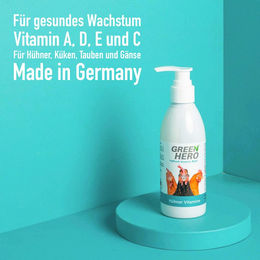 Produktbild von GreenHero Hühner Vitamine Ergänzungsfutter zur Unterstützung des Immunsystems 200g