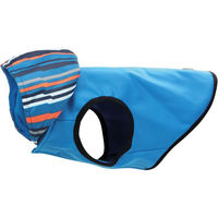 Produktbild von Greenhound Hundejacke Windbreaker Blau Grösse M aus recyceltem Polyester wasserabweisend