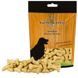 Produktbild von Greenhound Kauknochen mit Gans glutenfrei Hundesnack für erwachsene Hunde 500g - 500 g