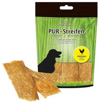 Produktbild von Greenhound PUR-Streifen Huhn Hundesnack Trockenfleisch mit hohem Fleischanteil Monoprotein 100g - 100 g