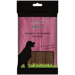Produktbild von Greenhound Softies Gourmet-Kaustreifen Pferd Kausnack für Hunde Adult 200g - 200 g