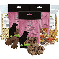 Produktbild von Greenhound Softies Hundekekse Belohnungssnack mit Pferd und Lamm 5 x 200g - 5 x 200 g