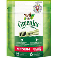Produktbild von Greenies Zahnpflege-Kausnacks für Hunde Medium 170g VOHC zertifiziert - 3 x 170 g