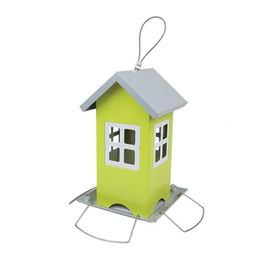 Greenmill Vogelfutterhaus aus Metall in Grün mit Standfuß 20,5cm – Bild 1 von 2