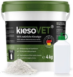 GreenPet Kieselgur KieseVet Bio Naturmaterial mit Stäuberflasche 4kg - 4 kg – Bild 1 von 3