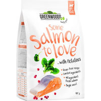 Produktbild von Greenwoods Hundefutter Lachs mit Kartoffeln Spinat und Cranberries getreidefrei monoprotein 400 g - 400 g
