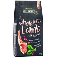 Produktbild von Greenwoods Hundefutter Lamm mit Kartoffeln Spinat und Cranberries getreidefrei 12 kg - 12 kg