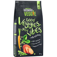 Produktbild von Greenwoods Veggie Hundefutter Adult Getreidefrei Vegan mit Süßkartoffel Erbsen Karotten und Spinat 2 x 12 kg