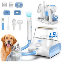 Produktbild von Grenintol 5 in 1 Hundeschermaschine mit Staubsauger und Tierhaar-Entferner für Hunde und Katzen