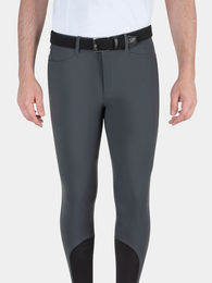 Produktbild von Grentk Reithose für Herren mit Knie Grip in Grau