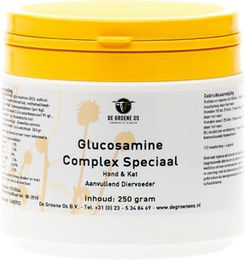 Groene Os Glucosamine Complex Special Gelenk-Supplement für Hunde und Katzen 250 g – Bild 1 von 2