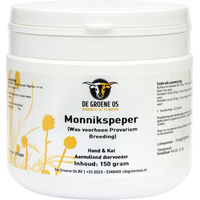 Produktbild von Groene Os Mönchspfeffer Probiotika für Hund und Katze 150 g