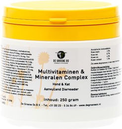 Groene Os Multivitamin und Mineralien Komplex für Hunde und Katzen 250 g – Bild 1 von 2