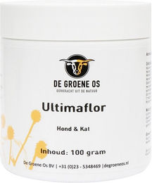 Produktbild von Groene Os Ultimaflor Probiotika für Hunde und Katzen 100 g