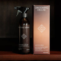 Produktbild von Grooming Deluxe Anti Fliegen Spray Insektenschutz und Fellspray für Pferde 500 ml