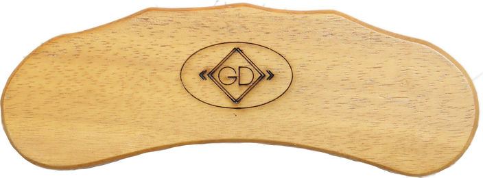 Grooming Deluxe Bürste Middle Hard aus Holz in Braun – Bild 1 von 3