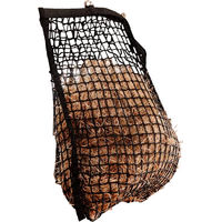 Produktbild von Grooming Deluxe Eckiges Heunetz Schwarz Größe L mit Easy Fill Funktion