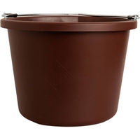 Produktbild von Grooming Deluxe Futtereimer und Tröge aus Kunststoff in Schwarz oder Braun 12 kg