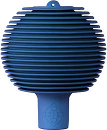 Grooming Deluxe Gummischutzball Blau für das Longieren von Pferden – Bild 1 von 2