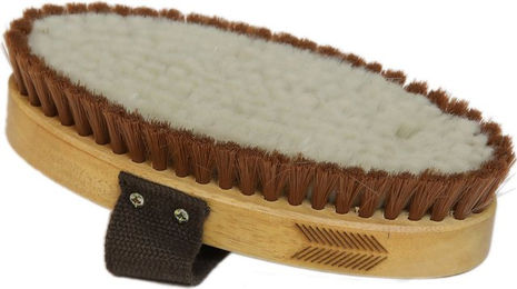 Grooming Deluxe Overall Brush Soft Bürste aus Baumwolle Braun 1 Stück – Bild 1 von 3