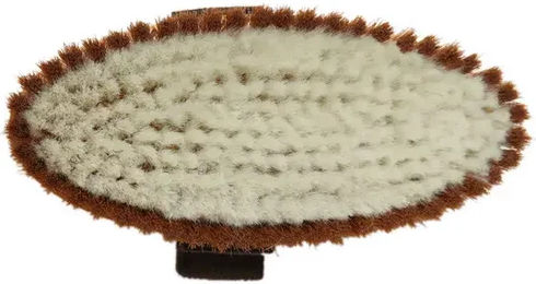 Grooming Deluxe Overall Brush Soft Kardätsche für Pferde aus Holz in Braun – Bild 1 von 5