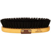 Produktbild von Grooming Deluxe Pferdebürste aus Bambus in Braun und Beige