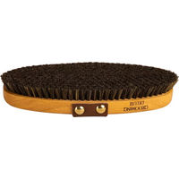 Produktbild von Grooming Deluxe Pferdebürste aus Holz mit Pferdehaar Medium Braun