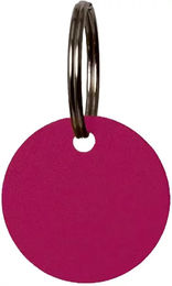Produktbild von Grooming Deluxe Runde Gravurmedaille Rosa Größe M für erwachsene Tiere