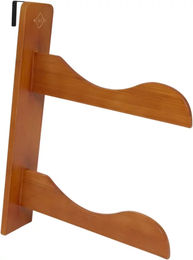 Grooming Deluxe Sattelhalter aus Bambus in Braun – Bild 1 von 7