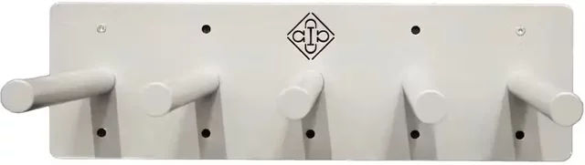 Grooming Deluxe Schabrackenhalter aus Metall in Silber für 5 Stück – Bild 1 von 4