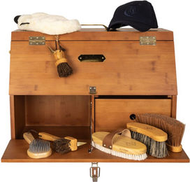 Grooming Deluxe Show Grooming Set Putzbox aus Bambus – Bild 1 von 5