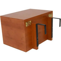 Produktbild von Grooming Deluxe Stall Tack Box Aufbewahrungsbox für Pferdezubehör aus Bambus in Braun