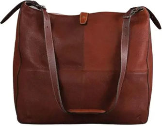 Produktbild von Große Ledertasche Antarès Paris Braun Unisex Waterproof