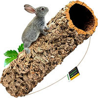 Produktbild von Große XXL Korkröhre aus Naturkork für Nagetiere und Reptilien 100 cm lang - 100 cm