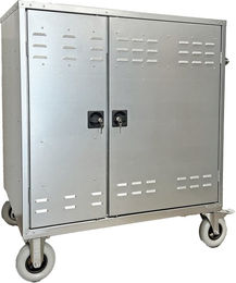 Großewinkelmann Turnierschrank Quarter aus Edelstahl in Silber – Bild 1 von 1